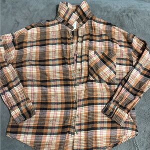 Billabong Multicolor Plaid Shirt